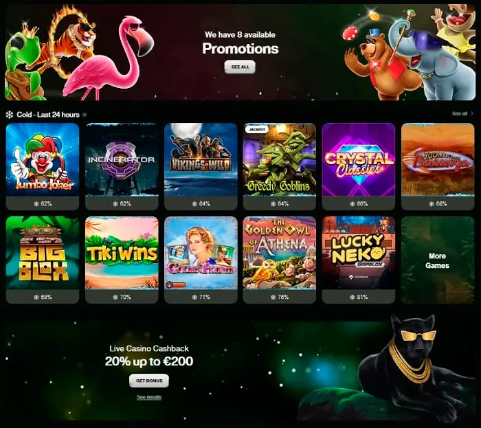 Cashwin Casino Online Spilleautomater